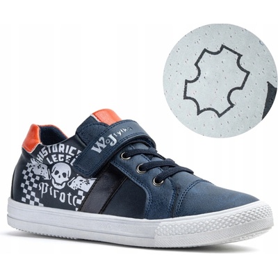 Wojtylko 5A22010 modré detské poltopánky