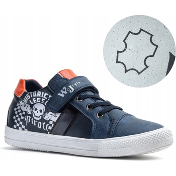 Wojtylko 5A22010 modré detské poltopánky