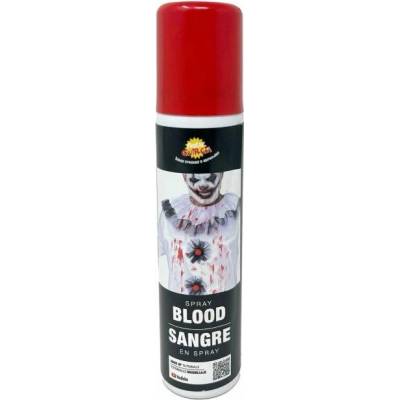 Umelá krv v spreji na oblečenie halloween 75 ml