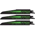 HiKOKI (Hitachi) - Комплект метални ножове 8-10 TPI, дължина 150 мм, 3 бр. 752020 (752020)