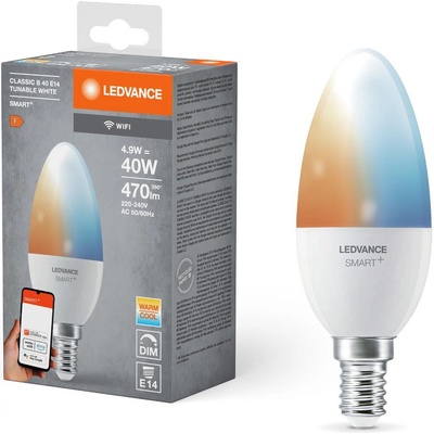 Osram LEDVANCE SMART plus WiFi B40 4,9 W 230 V TW FR E14