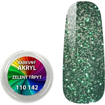 Expa nails akryl pudr třpytkový zelený třpyt 4 ml