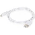 Akyga 1, 8 м USB-A - Lightning бял кабел AK-USB-31 (AK-USB-31)
