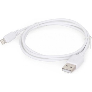 Akyga 1, 8 м USB-A - Lightning бял кабел AK-USB-31 (AK-USB-31)