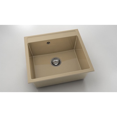 FAT Мивка Vanguard 226, Polymer marble, 04 Розов оникс, с включен сифон