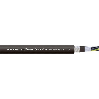 Lapp 23348/500 vedenie ťažnej reťaze ÖLFLEX® PETRO FD 865 CP 7 G 2.5 mm² čierna 500 m