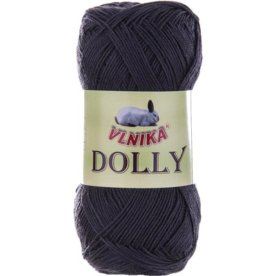 VLNIKA Příze Dolly Varianta: 525 tm. šedá