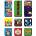 The Beatles Sgt Pepper 9 Piece Set Магнит (BEATMAGSET02)