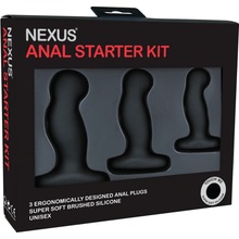 Nexus Silicone 3 Plug Anal Starter Kit