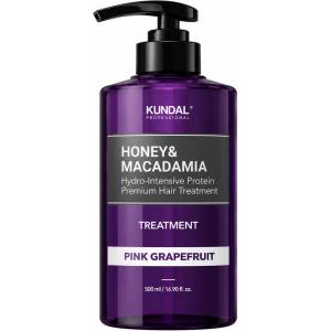 KUNDAL Honey & Macadamia Protein Treatment - Pink Grapefruit - Регенерираща Маска за Коса 500ml