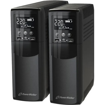Image 1 of PowerWalker UPS VI 1000 CSW VA (POWER-UPS-VI1000CSW)