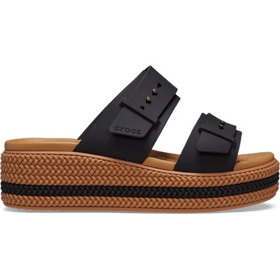 Crocs Маратонки Crocs Women's Brooklyn Woven Slip On Trainers - Black