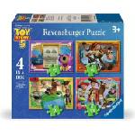 Ravensburger Детски пъзел Ravensburger 4 в 1 - Играта на играчките 5 (12004281) - ozone