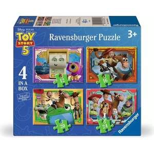 Ravensburger Детски пъзел Ravensburger 4 в 1 - Играта на играчките 5 (12004281) - ozone