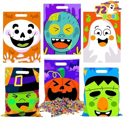Halloweenské dárkové sáčky - 72 ks