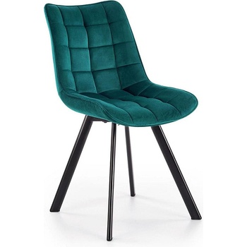 Halmar Трапезен стол k332 тюркоаз / черно