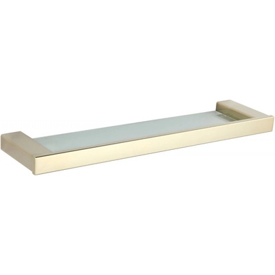 Mexen Pavo златен стенен стъклен рафт - 7030437-50 (7030437-50)