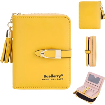 HARAHU Портмоне Baellerry ZA-36056 - Жълта KP36056 (ZA-36056)