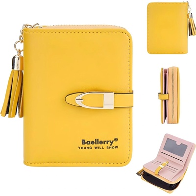 HARAHU Портмоне Baellerry ZA-36056 - Жълта KP36056 (ZA-36056)