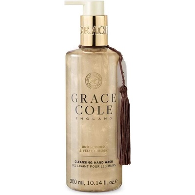 Grace Cole tekuté mýdlo na ruce Oud Accord & Velvet Musk 300 ml