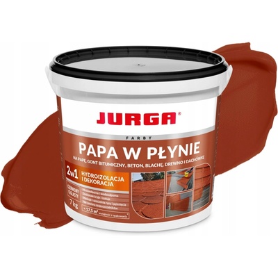 JURGA Tekutá lepenka 7kg červená cihlová