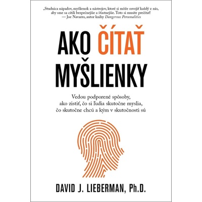 Ako čítať myšlienky - David J. Lieberman