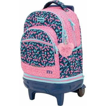 Sportandem Ученическа раница на колелца 2в1 Hearts - Sportandem