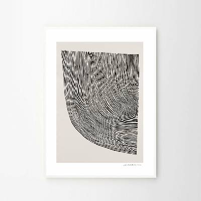 Moikka Plagát Curves by Leise Dich Abrahamsen 50x70 cm