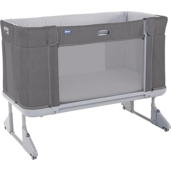 Chicco Бебешка кошара Chicco - Next 2 Me Forever, Moon Grey (94037000)