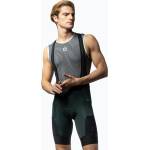 Alé Мъжки бибшорти Alé Stones Cargo Cycling Bibshorts green wood