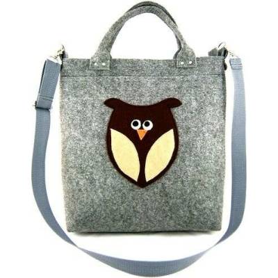 Filcová kabelka Sweet Owl šedá