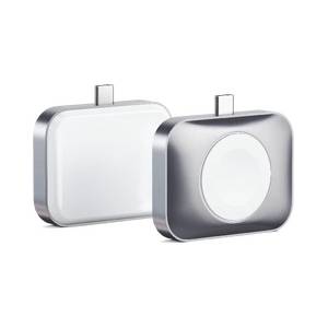 Satechi USB-C 2 in 1 Wireless charging dock for Apple watch and Airpods - Silver (ST-UC2WCDM) - iStore