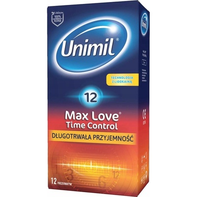 Unimil Max Love Time Control 12 pack