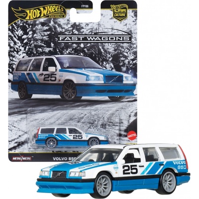 Mattel Hot Wheels Premium Car Culture Fast Wagons Volvo 850 Estate