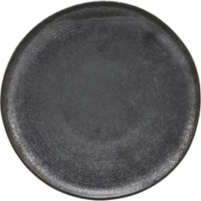 House Doctor Porcelánový jídelní talíř Pion Large Black/Brown 28,5 cm