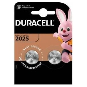 DURACELL Batteries Duracell, CR2025, 2 pcs