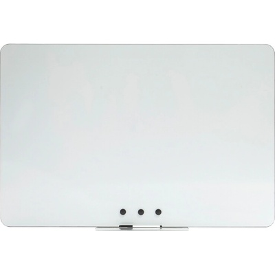 Qboard Biela bezrámová magnetická tabuľa 117 x 87 cm
