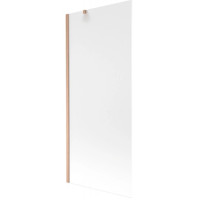 Mexen Next единичен душ параван 80 x 150 cm, матиран, изчеткана мед - 895-080-000-00-30-65 (895-080-000-00-30-65)
