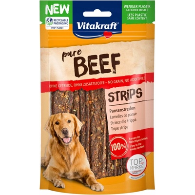 Vitakraft BEEF proužky s bachorem 3 x 80 g