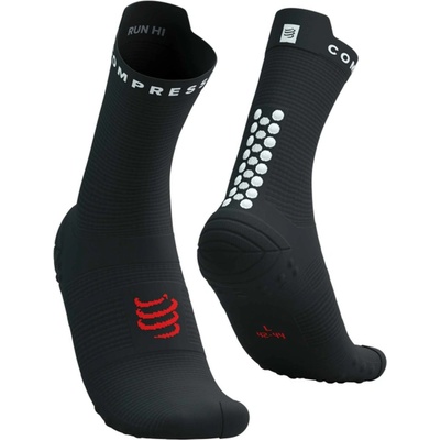 Compressport PRO RACING SOCKS V4.0 RUN HIGH black/red