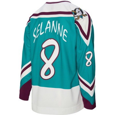 Mitchell & Ness Anaheim Ducks hokejový dres Teemu Selanne 1995 NHL Alternate Jersey