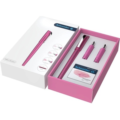 Schneider Callissima Kaligrafické plnicí pero pink – Zboží Mobilmania