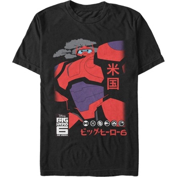 ZOOT. Fan Черна мъжка тениска Pixar Cool Baymax ZOOT. Fan | Cheren | МЪЖЕ | L