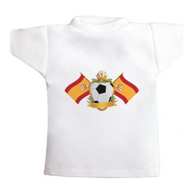 Tričko na láhev Spain football