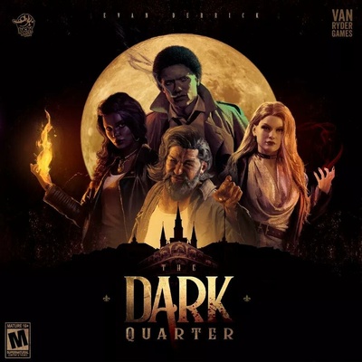 Lucky Duck Games The Dark Quarter EN