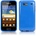 Samsung I9070 Galaxy S Advance Силиконов Калъф Син + Протектор