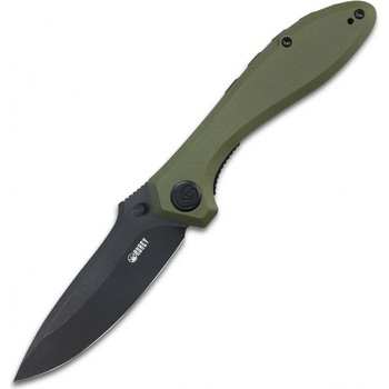 KUBEY Ruckus Liner Lock Folding Knife OD G10 Handle KU314G