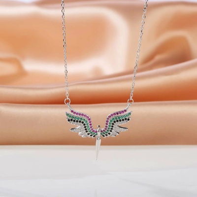 Jan Kos jewellery Stříbrný řetízek s přívěskem MHT-2454/SX42