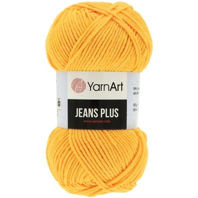 YarnArt Jeans Plus 35 žltá