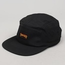 Thrasher Flame Logo 5-Panel Hat Black